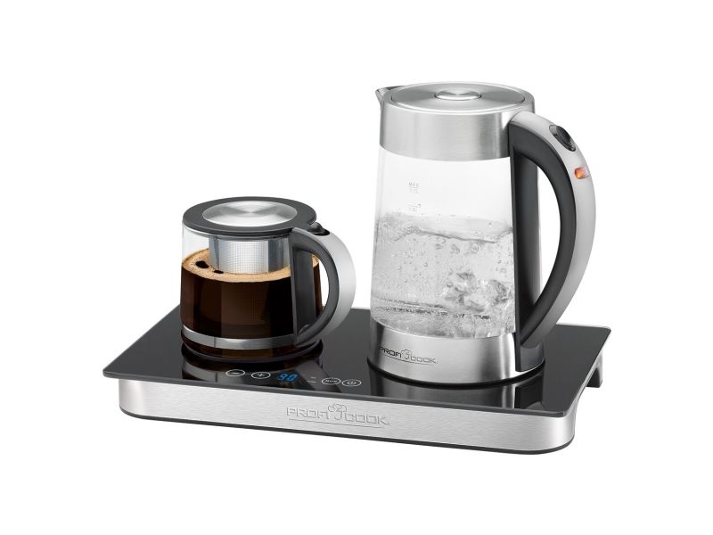 ProfiCook PC-TKS 1056 - tea/coffee maker / kettle - stainless steel glass