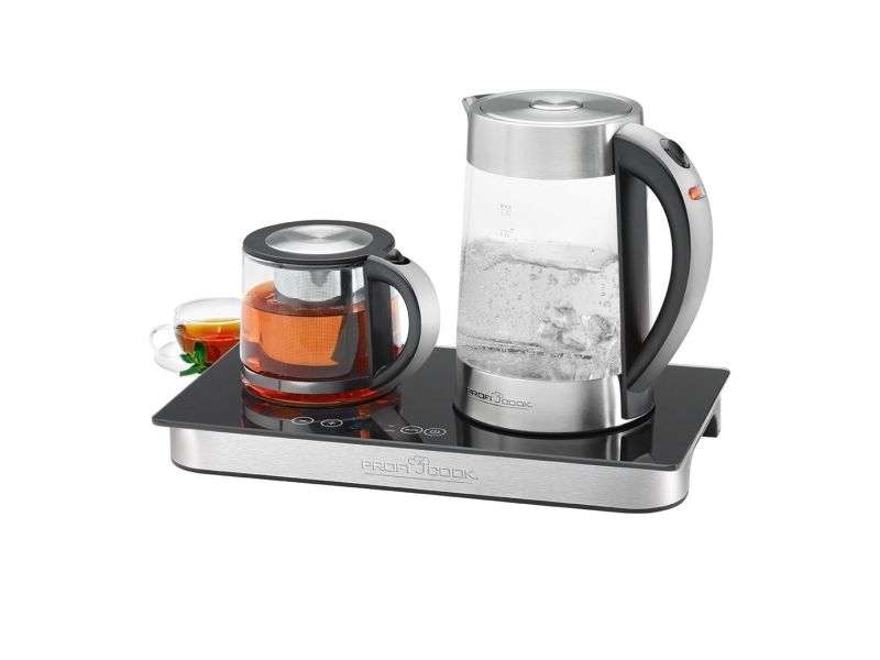 ProfiCook PC-TKS 1056 - tea/coffee maker / kettle - stainless steel glass