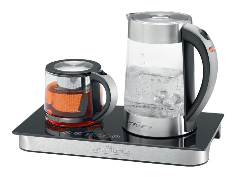 ProfiCook PC-TKS 1056 - tea/coffee maker / kettle - stainless steel glass