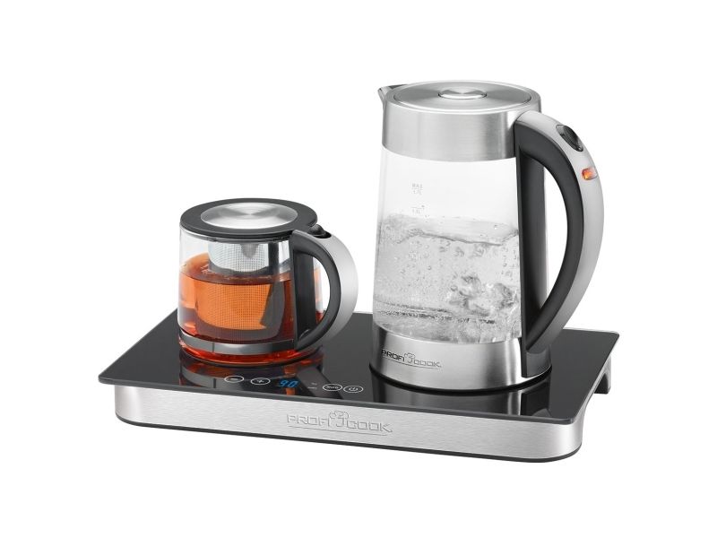 ProfiCook PC-TKS 1056 - tea/coffee maker / kettle - stainless steel glass