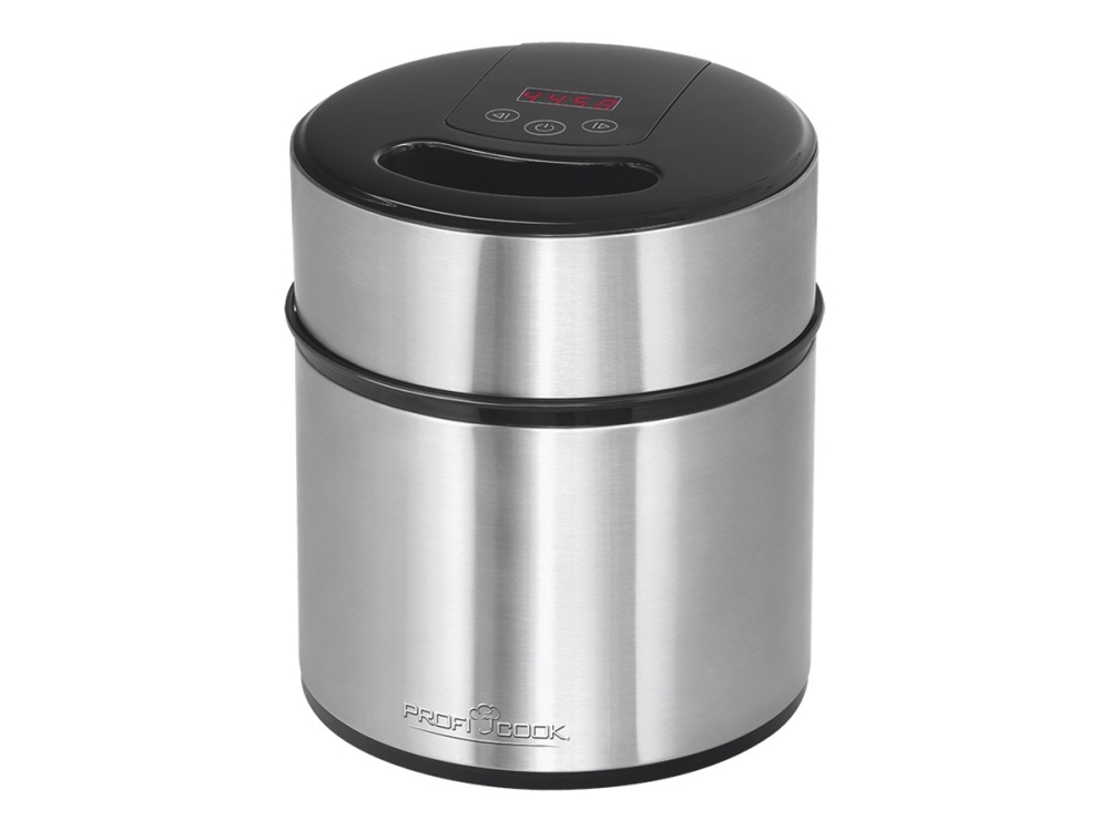ProfiCook Ismaskine PC-ICM 1140 - ice cream maker - stainless steel billede 1
