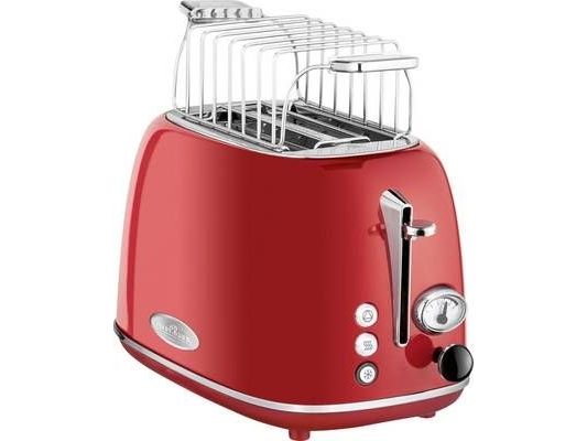 ProfiCook PC-TA 1193, 2 skive(r), Rød, Rustfrit stål, Metal, Niveau, 815 W, 220 - 240 V