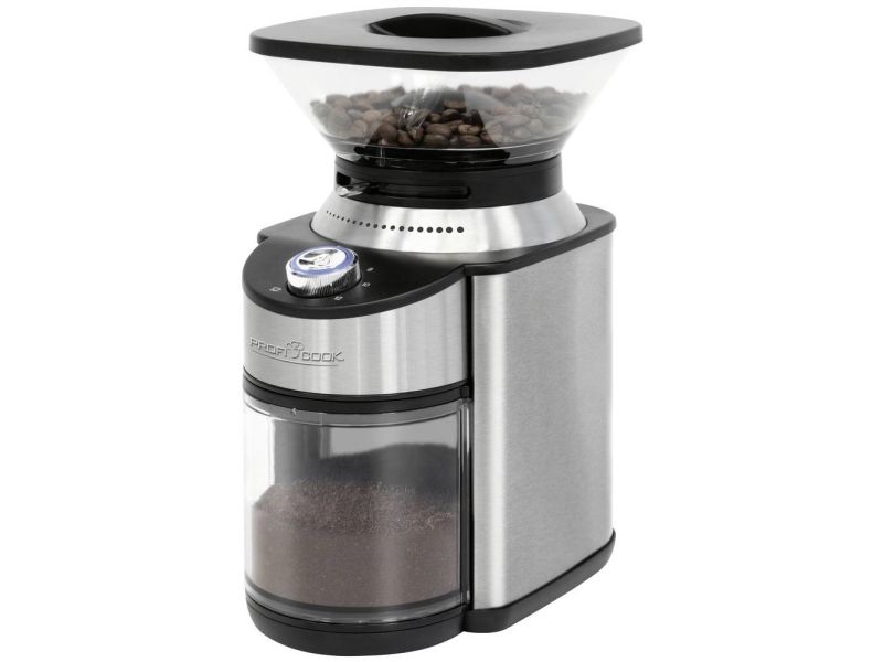 ProfiCook PC-EKM 1205 - Kaffemølle - 200 W - rustfrit stål/sort