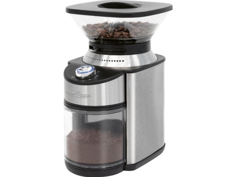 ProfiCook PC-EKM 1205 - Kaffemølle - 200 W - rustfrit stål/sort