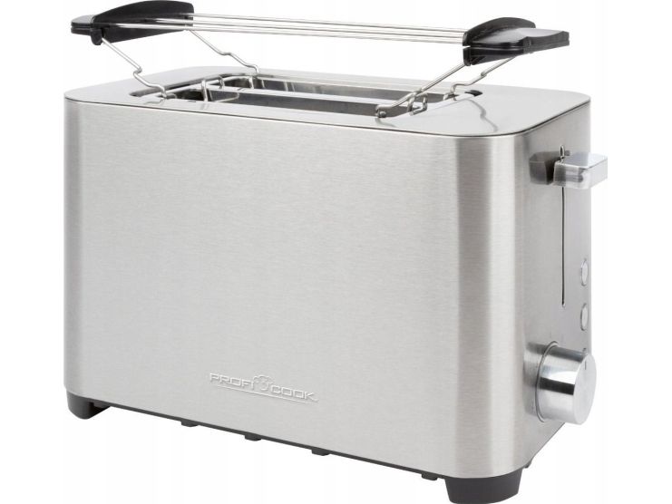 ProfiCook PC-TA 1251, 2 disk(er), Rustfrit stål, Rustfrit stål, Niveau, Drejbar, 750 W, 220 - 240 V