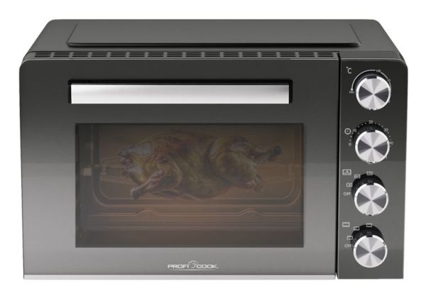 ProfiCook 501277, Lille, Elektrisk ovn, 30 L, 1500 W, 30 L, Multitech