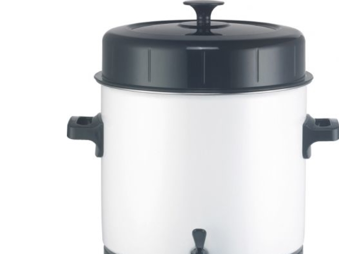 Clatronic EKA 3338, 25 L, 14 L, 30 °C, 100 °C, Sort, Hvid, Plast