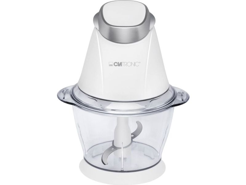 Clatronic MZ 3579, 1 L, Hvid, Rustfrit stål, Knapper, 250 W, 220-240 V