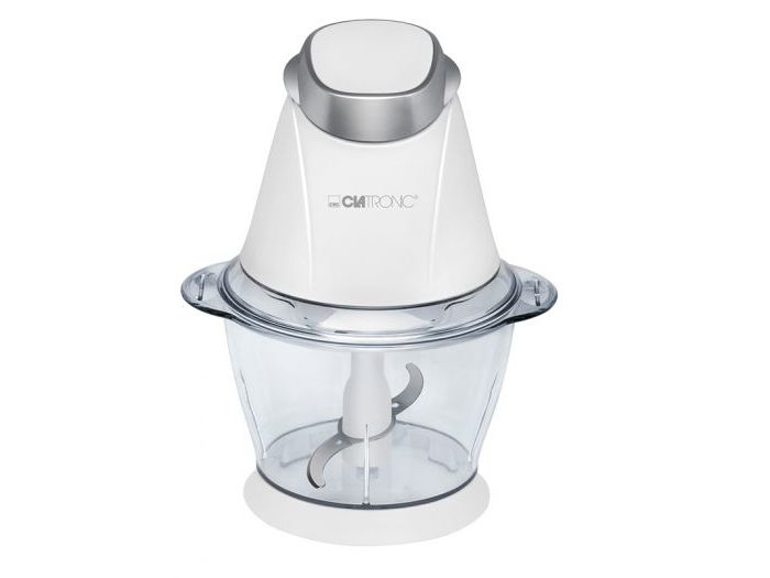 Clatronic MZ 3579, 1 L, Hvid, Rustfrit stål, Knapper, 250 W, 220-240 V