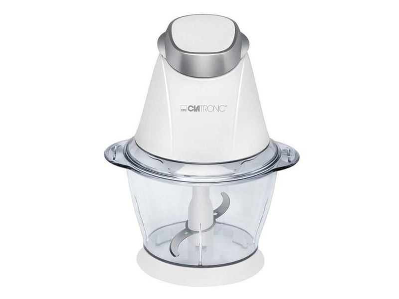 Clatronic MZ 3579, 1 L, Hvid, Rustfrit stål, Knapper, 250 W, 220-240 V
