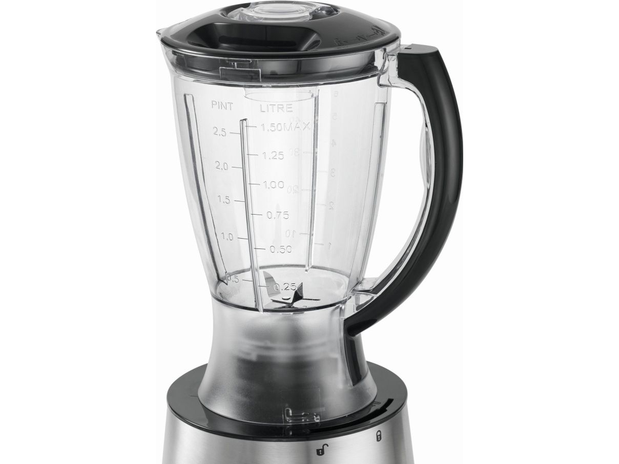 Clatronic KM 3646, 1 L, Transparent, Dreje, Rustfrit stål, 500 W, 200 mm