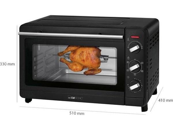 Clatronic MBG 3728 Miniovn Varmluftfunktion 30 l billede 4