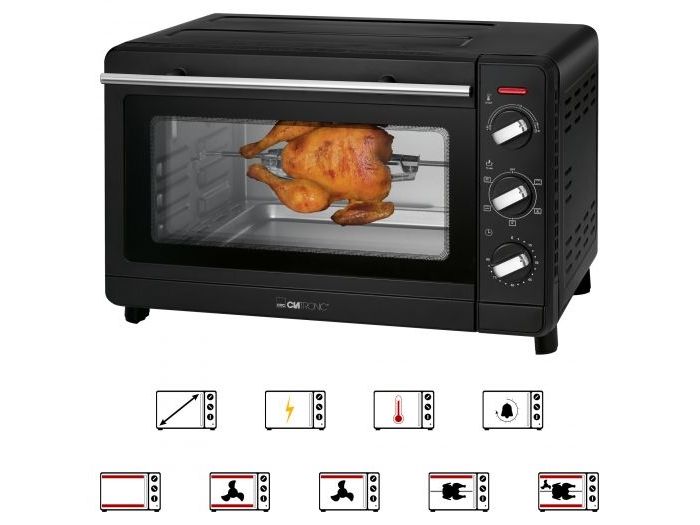 Clatronic MBG 3728 Miniovn Varmluftfunktion 30 l billede 2