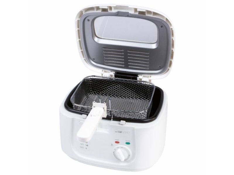 Clatronic FR 3771 - Fritureapparat - 2.5 liter - 1.8 kW - hvid