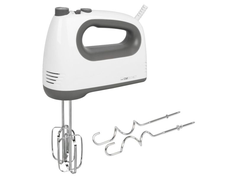 Clatronic HM 3775 - Håndmixer - 400 W - hvid/grå billede 4