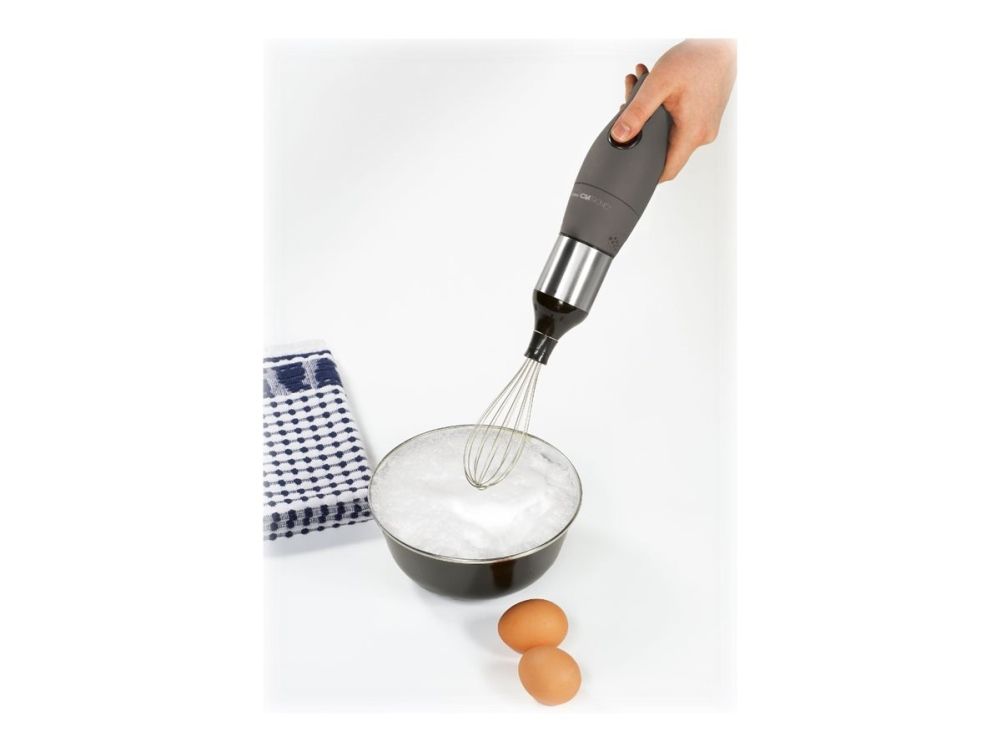 Clatronic SMS 3777 - Stavblender - 400 W - titanium/stainless steel billede 1