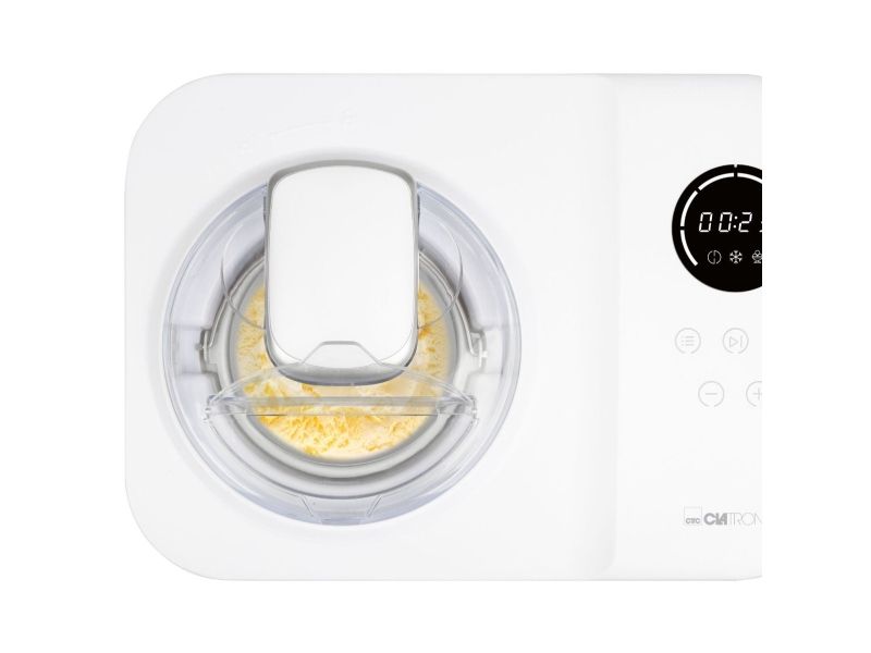 Clatronic ICM 3784, Kompressor ismaskine, 1,2 L, 25 min., 1 skåle, LED, 120 min.