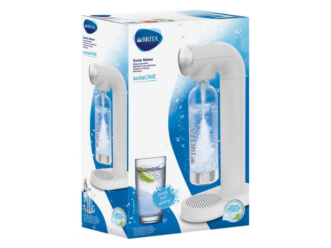Brita SodaONE, Hvid, 129 mm, 240 mm, 450 mm, 2,91 kg, 326 mm