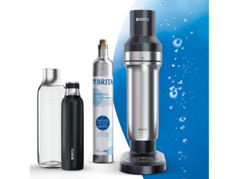 Brita sodaTRIO sort vandsprudler sæt
