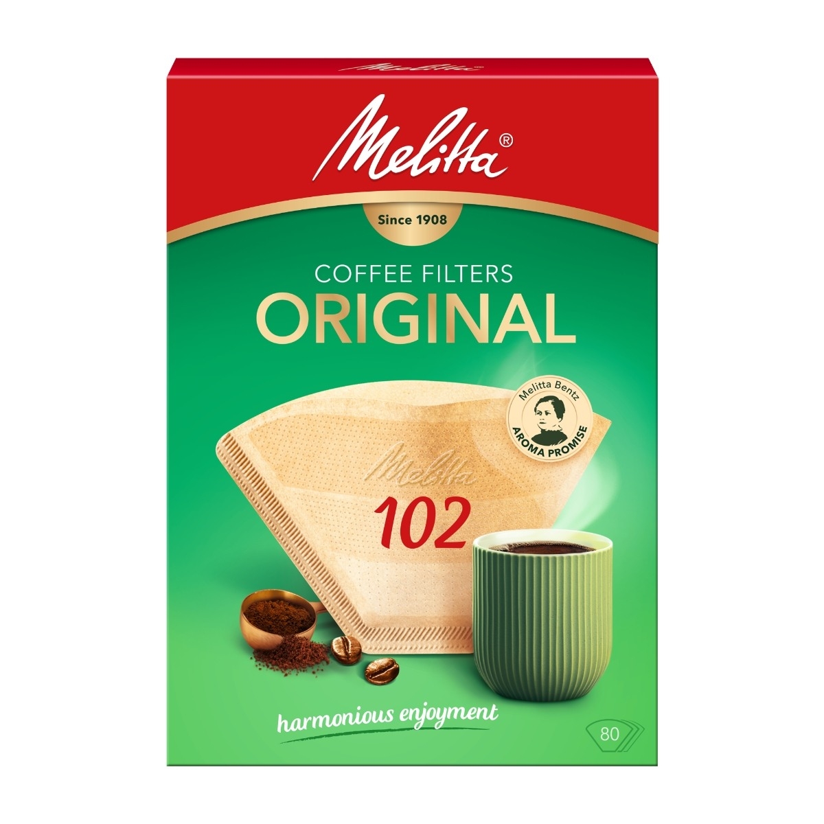 Melitta 102 Ublegede kaffefiltre