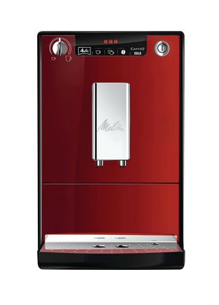 Melitta CAFFEO SOLO, Espressomaskine, 1,2 L, Kaffebønner, Indbygget kværn, 1400 W, Rød billede 1