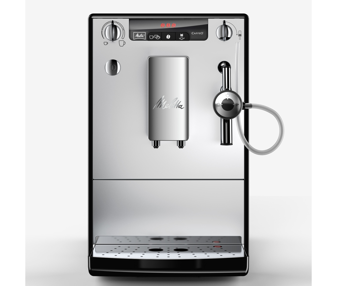Melitta Solo & Perfect Milk Sort/sølv Espressomaskine billede 4