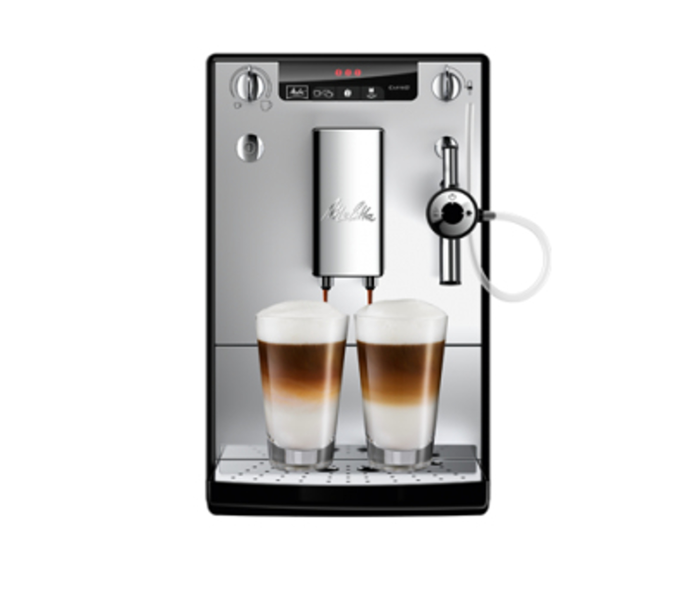 Melitta Solo & Perfect Milk Sort/sølv Espressomaskine billede 2