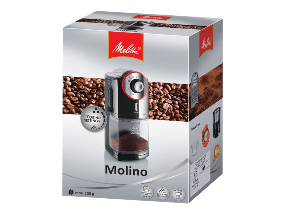 Melitta Molino - Kaffemølle - 100 W