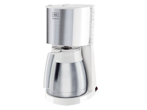 Melitta Enjoy Top Therm - Kaffemaskine - 15 kopper - hvid/rustfrit stål billede 4