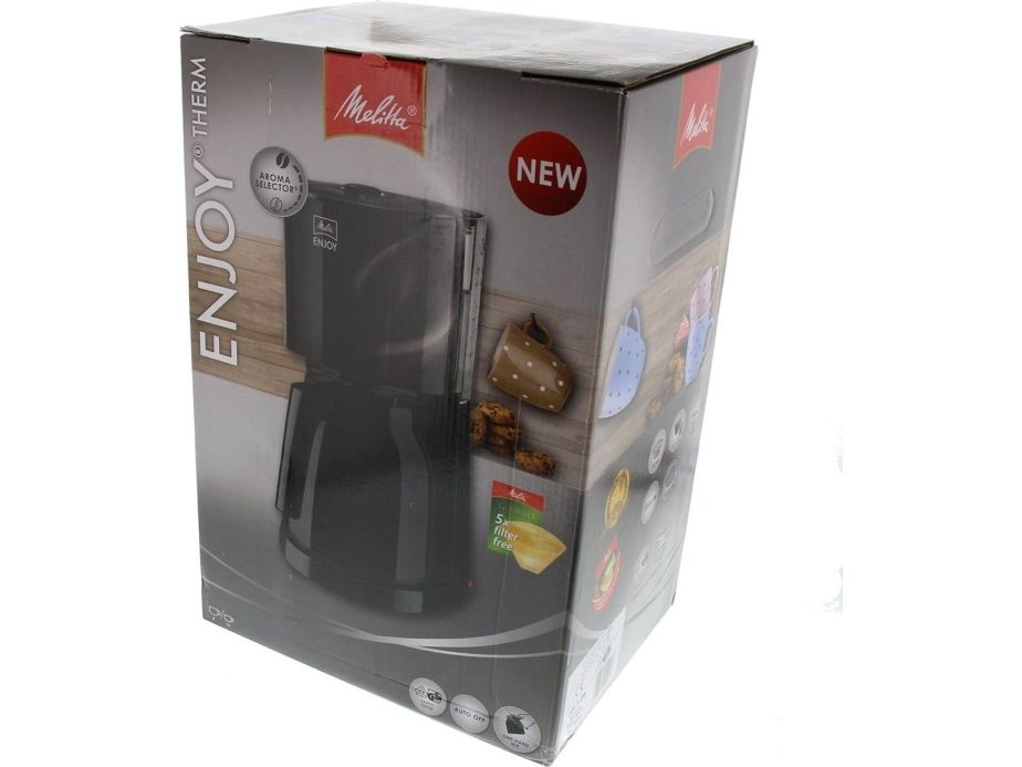 Melitta Enjoy Therm - Kaffemaskine - 12 kopper - sort