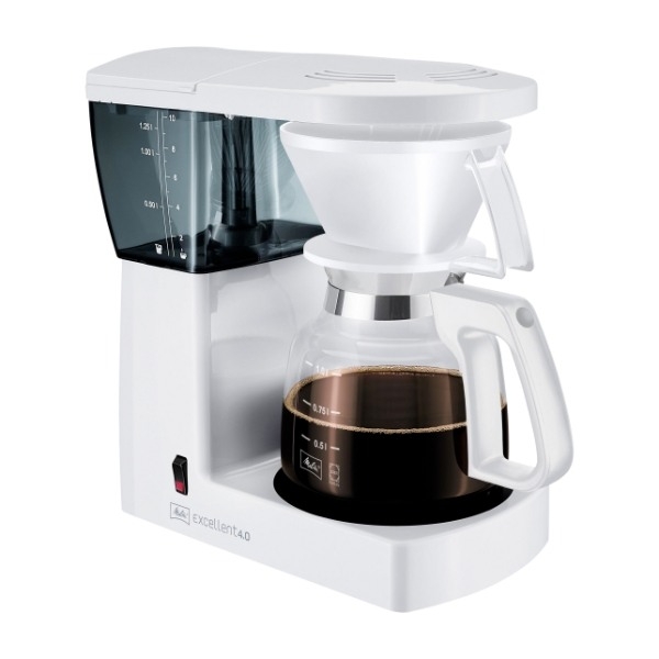 Melitta Excellent 4.0 hvid - Kaffemaskine billede 2