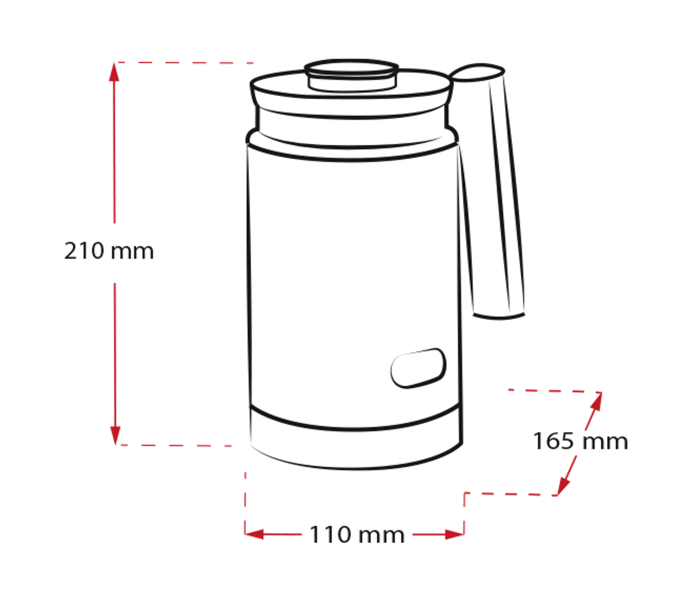Melitta Cremio 2.0 Steel Mælkeskummer