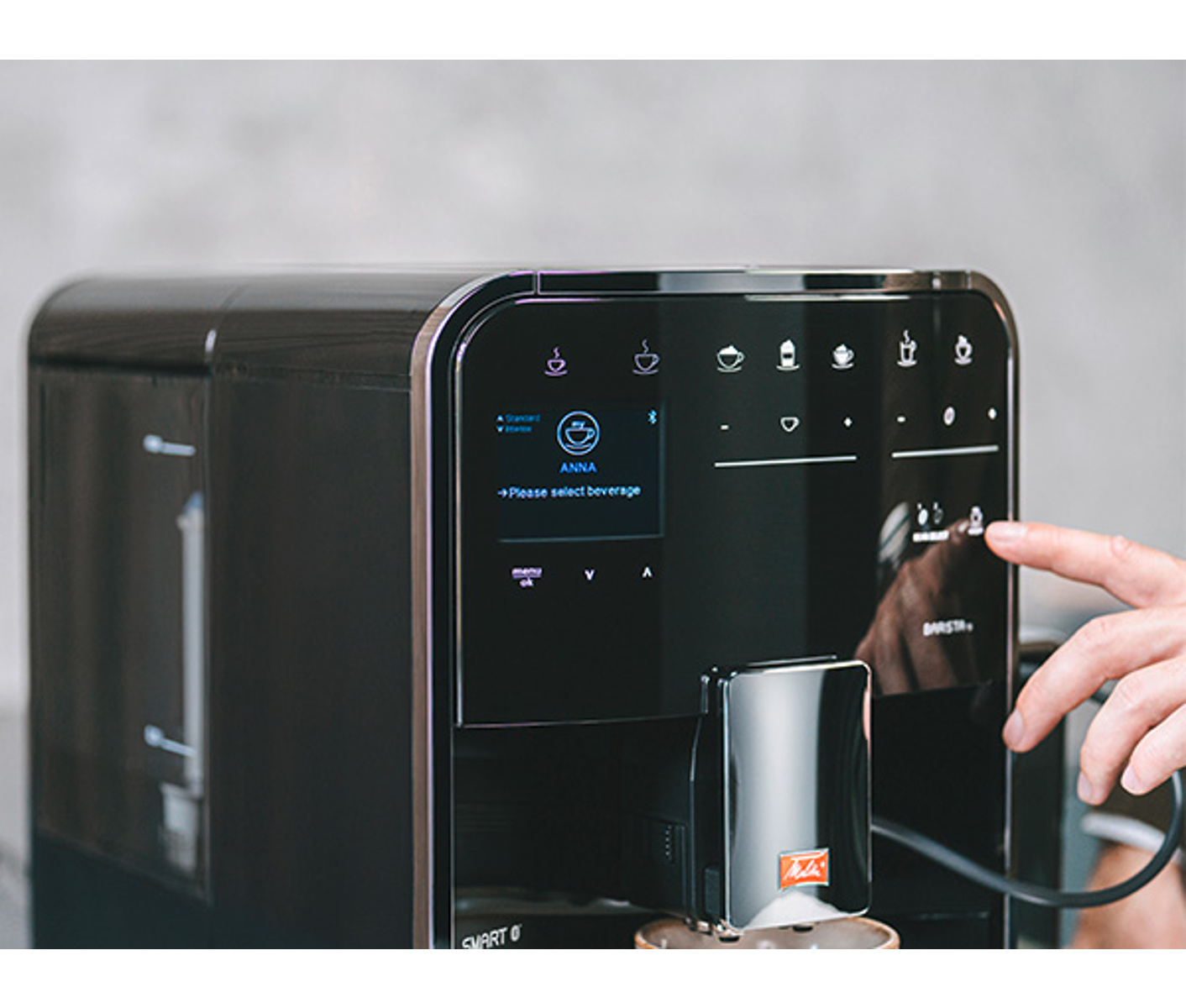 Melitta Barista Ts Smart Black Espressomaskine billede 3