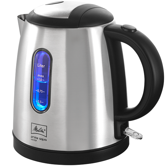 Melitta Elkedel Prime Aqua mini top - Sølv - 2200 W