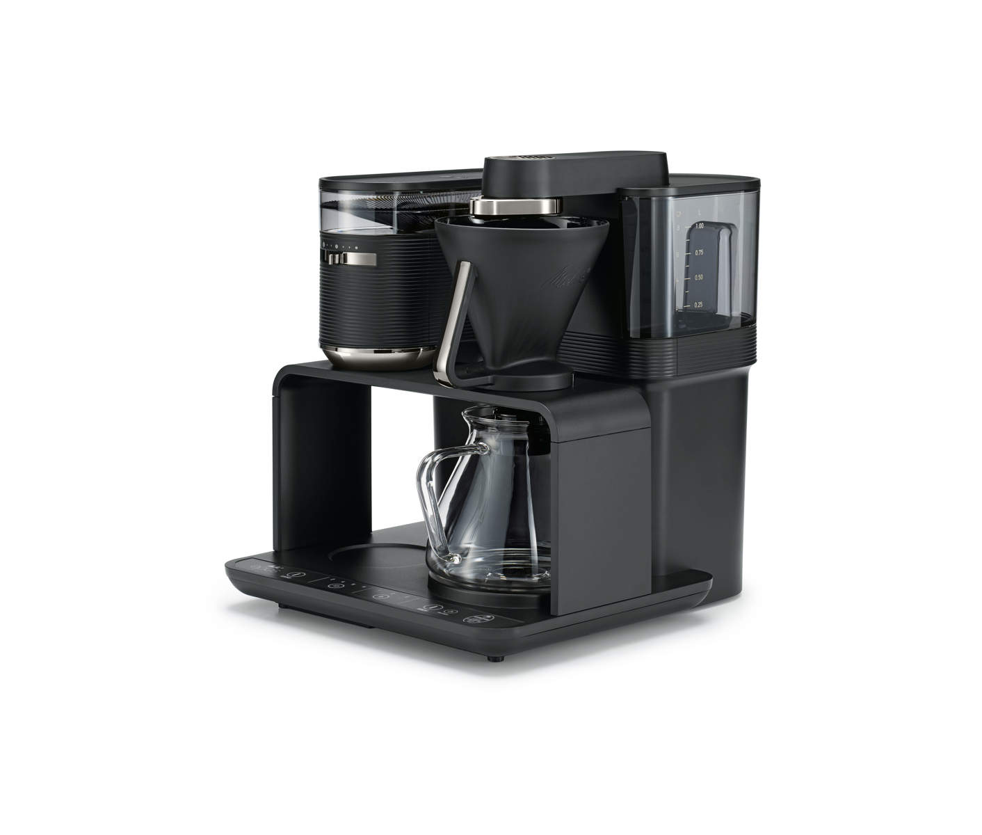 Melitta Epos Black/chrome Kaffemaskine billede 8