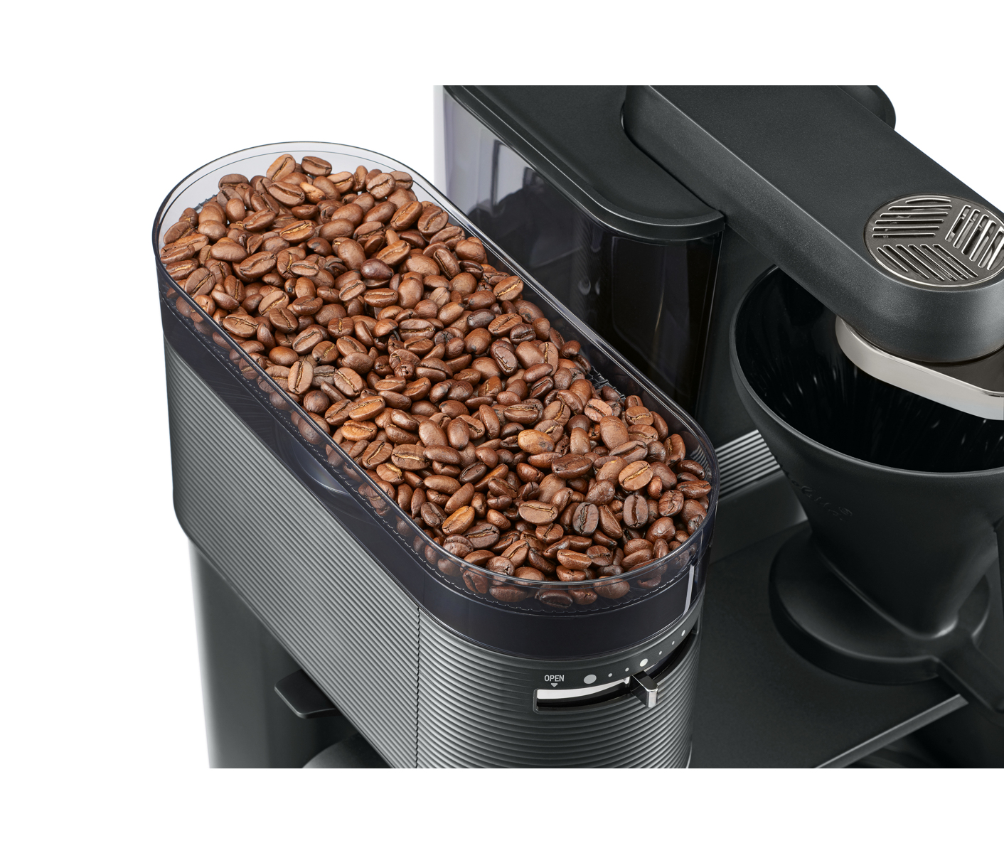 Melitta Epos Black/chrome Kaffemaskine billede 5