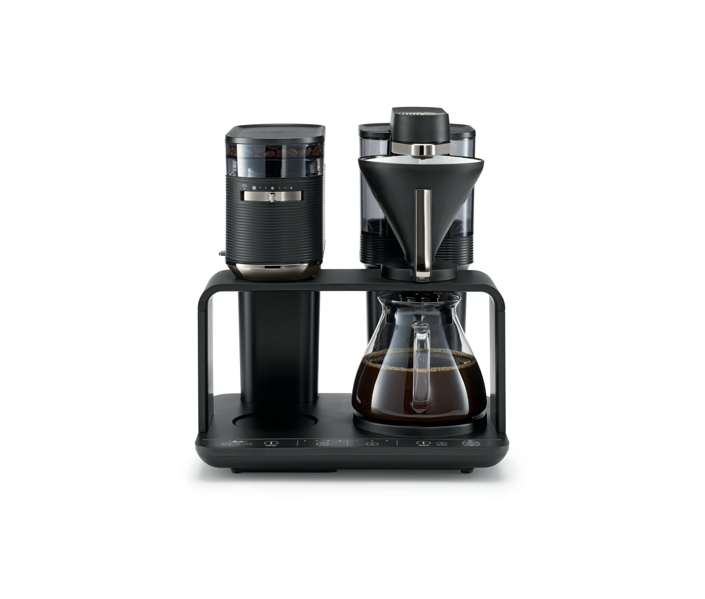 Melitta Epos Black/chrome Kaffemaskine billede 2