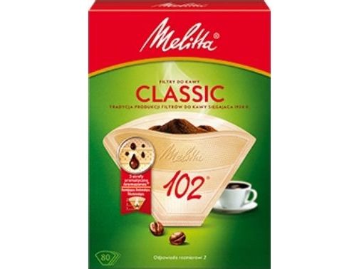 Melitta kaffefiltre 102 classic 80 stk