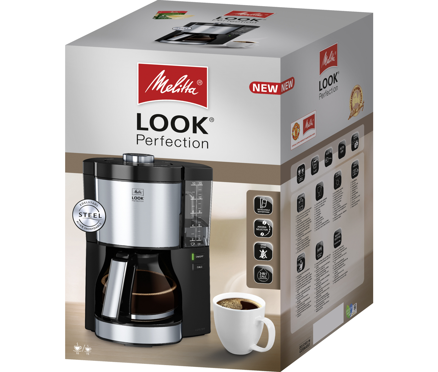 Melitta Look 5.0 Perfection Kaffemaskine billede 2