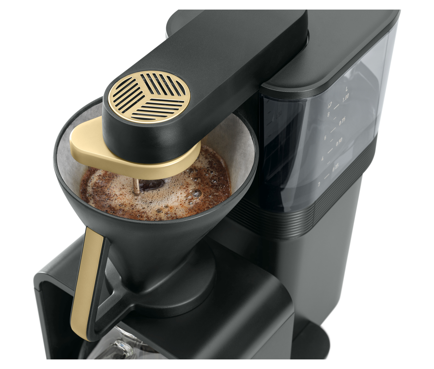 Melitta Epour Black/gold Kaffemaskine billede 5