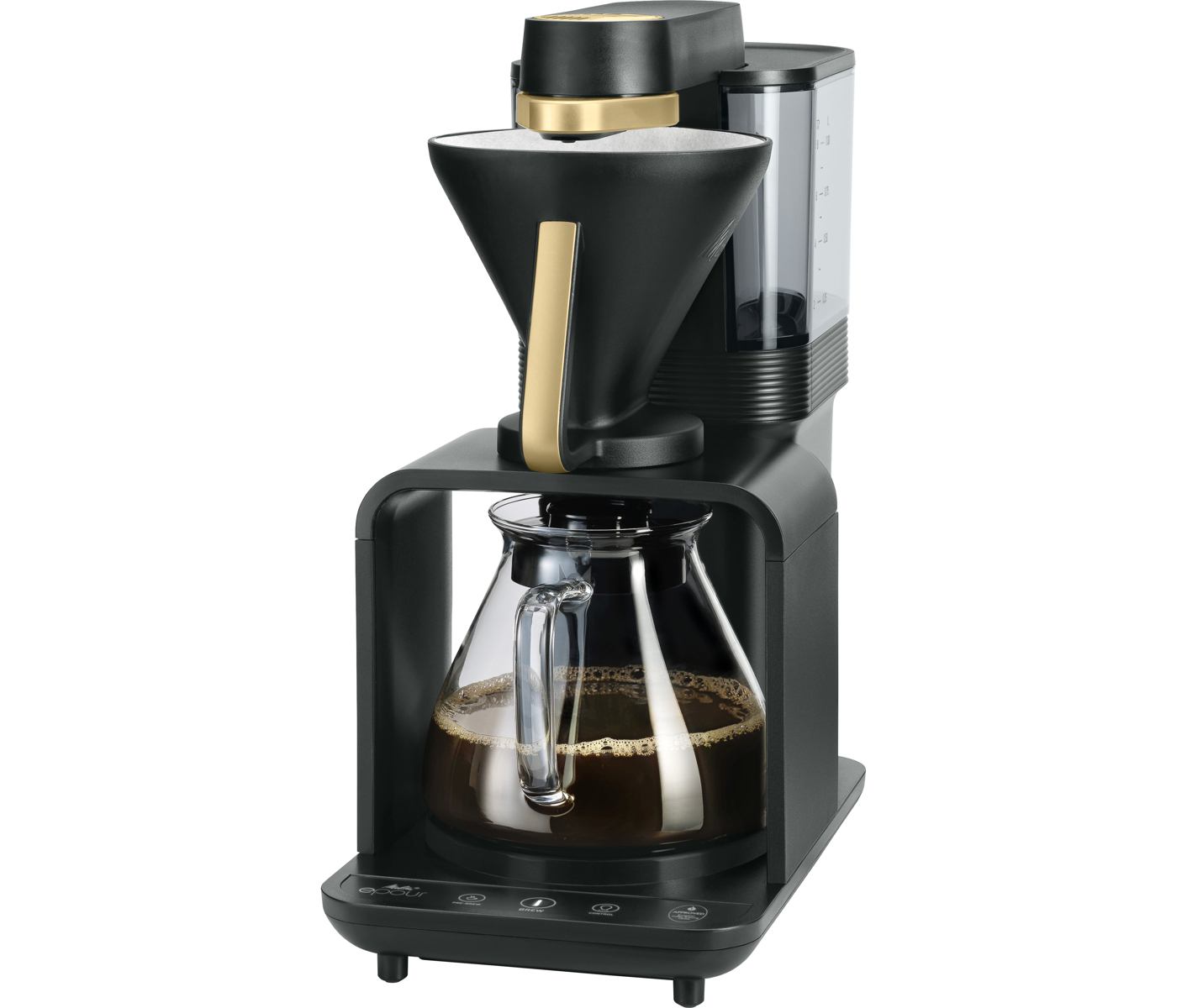 Melitta Epour Black/gold Kaffemaskine billede 2