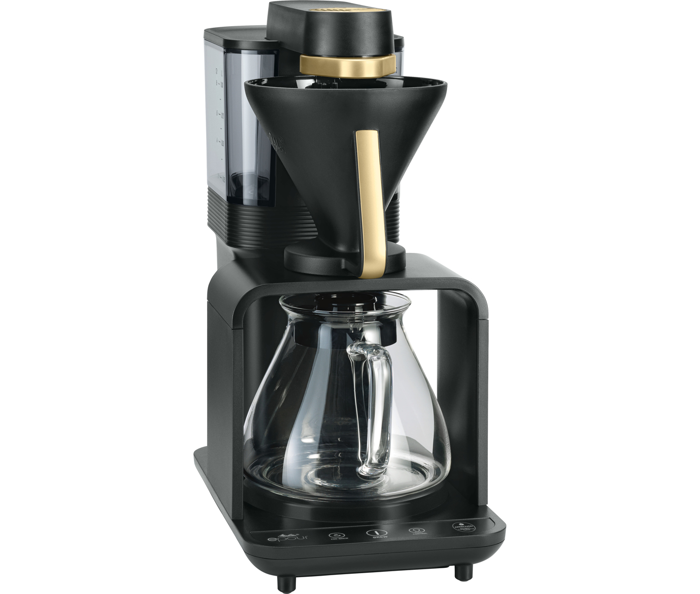 Melitta Epour Black/gold Kaffemaskine billede 3