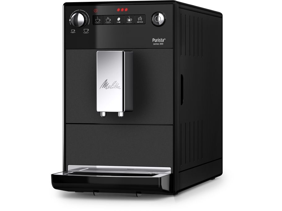 Melitta F230-104, Espressomaskine, 1,2 L, Kaffebønner, Indbygget kværn, 1450 W, Sort billede 3