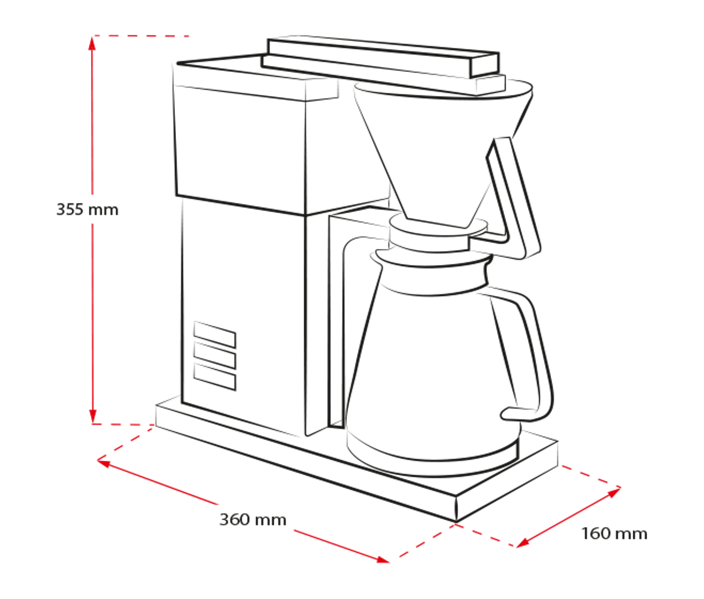 Melitta One Cream White Kaffemaskine billede 9