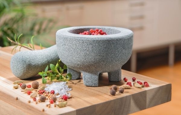 GEFU Morter granit 10cm CRUNCHY billede 2