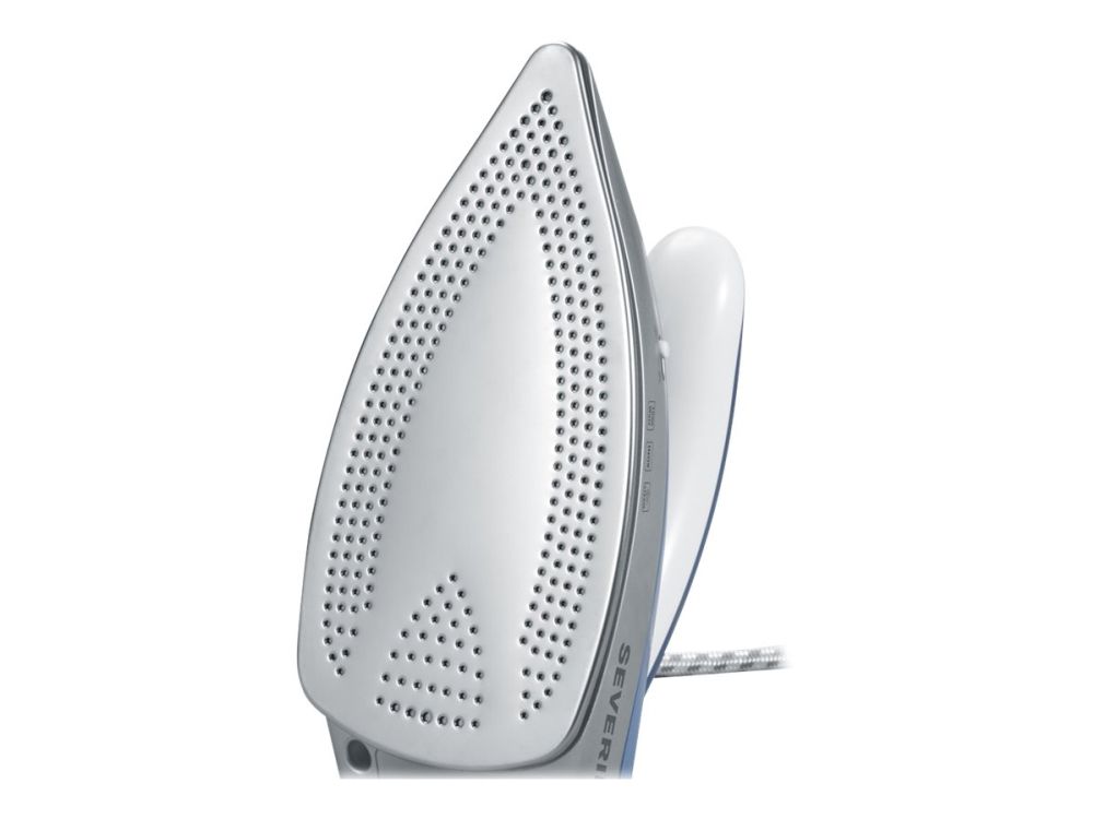SEVERIN BA 3234 - Rejse damp strygejern med automatisk afbrydelse - såleplade: rustfrit stål - 1000 W - blå/sølv billede 3