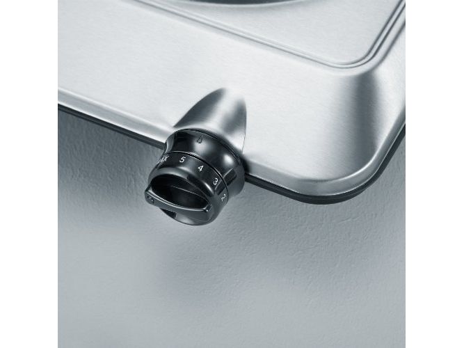 SEVERIN KP 1092 - electric hot plate - brushed stainless steel