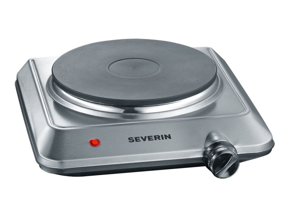 SEVERIN KP 1092 - electric hot plate - brushed stainless steel