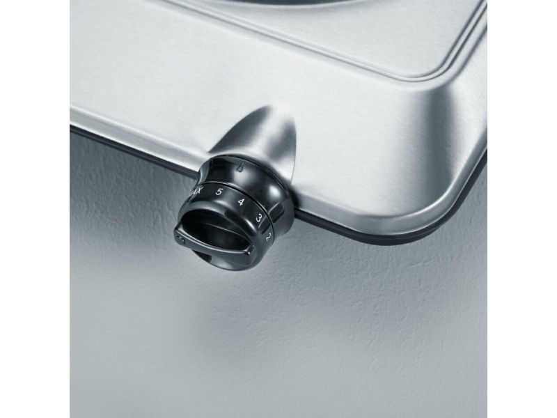 SEVERIN KP 1092 - electric hot plate - brushed stainless steel