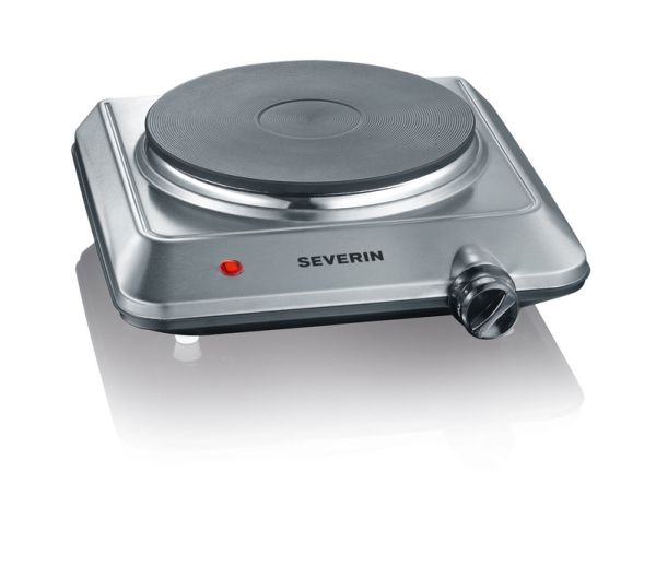 SEVERIN KP 1092 - electric hot plate - brushed stainless steel